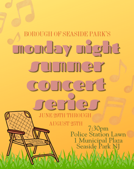 Summer Concert Series 2026 Flyer